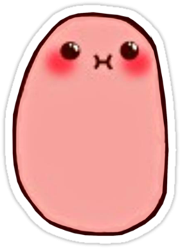 Amazing Animated Wallpaper For Ipad Mini I M A Kawaii - Patata Kawaii Sin Fondo (375x360)