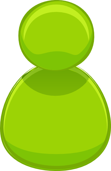 Free Vector Computer User Clip Art - Free Clipart User (390x600)