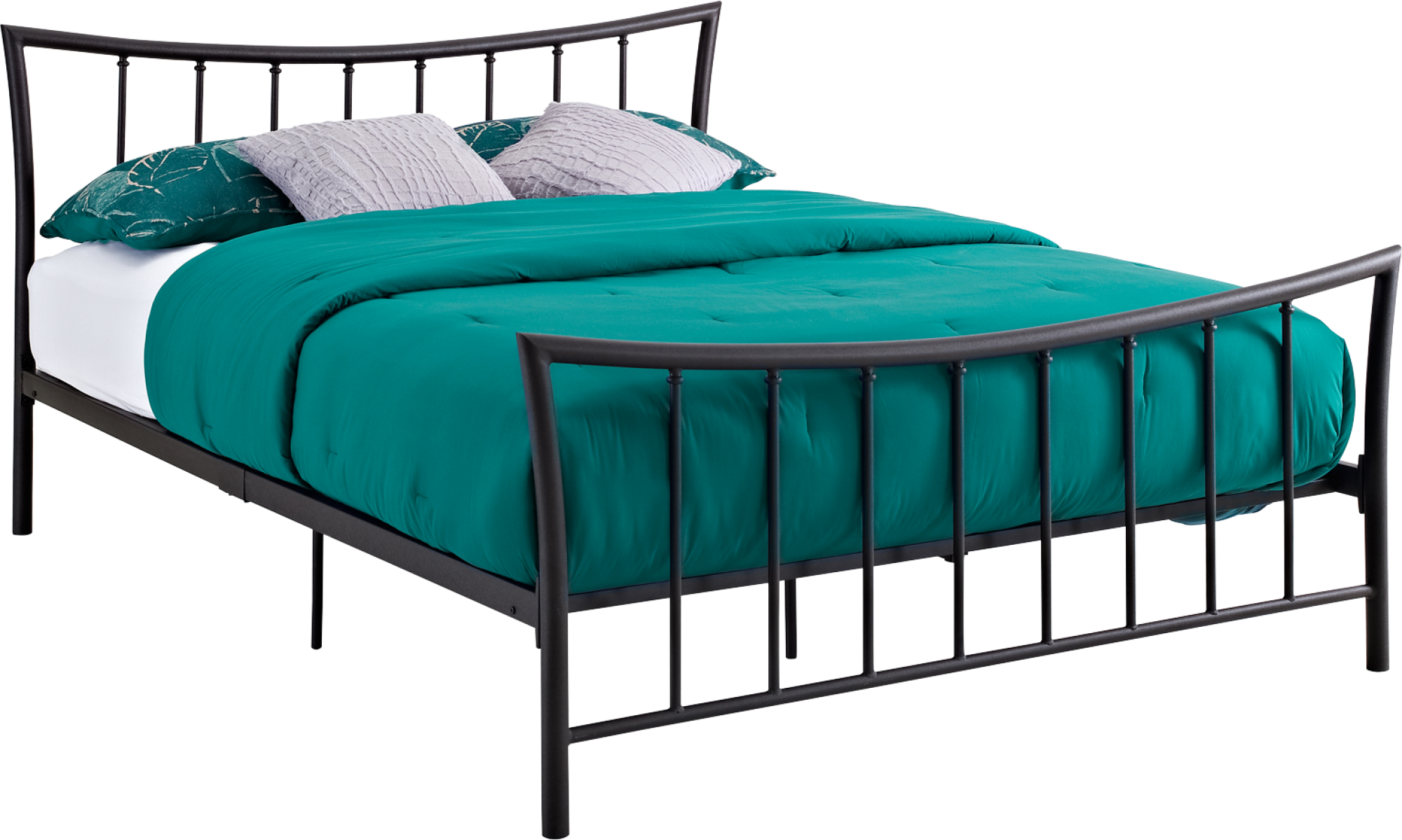 Pin Bed Clipart Transparent - Dhp Bali Bronze Metal Bed Bronze Queen (2000x1198)