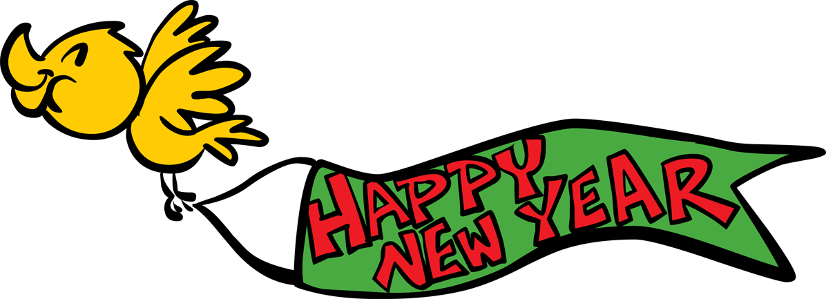 Happy New Year Clipart - Happy New Year Png (1196x433)
