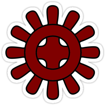 "brick Cog Gear 2 By Customize My Minifig" Stickers - Crockery Unit Dining Room Cabinet (375x360)
