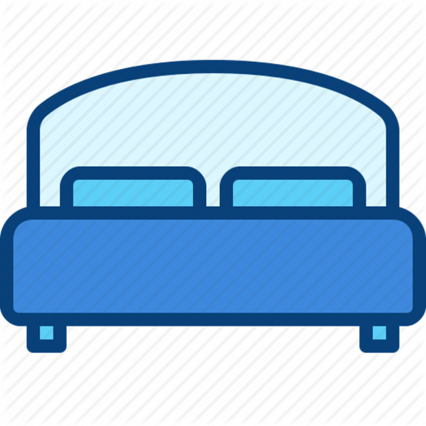 Queen Bed Icon Newfangled Queen Bed Icon 512 Newfangled - Bed (620x620)
