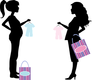Baby Bags Clothes Female Maternity Pregnan - My Friend Is Pregnant (391x340)