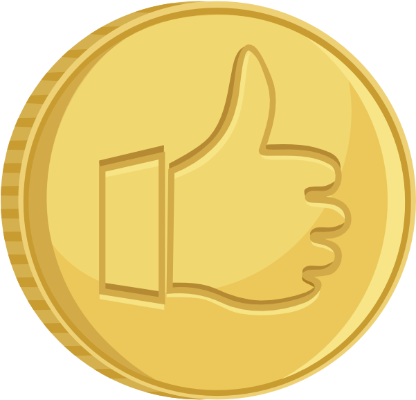 Us Nickel Coin Stock Illustration Cartoon Clipart - Gold Coin Transparent Background (600x600)