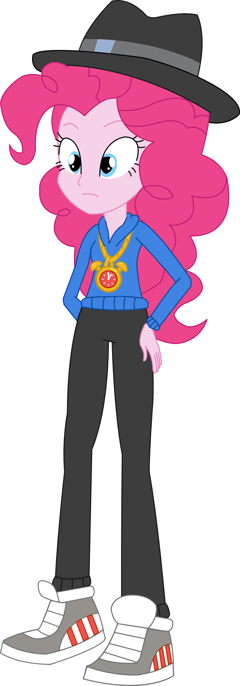 Fanmade Equestria Girls Pinkie Pie Rapper Outfit By - Equestria Girl Pinkie Pie Dress Up (769x2191)