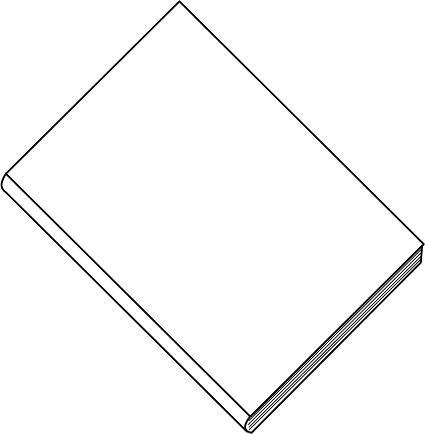 Book Notebook Clip Art - White Solar Cells (879x900)