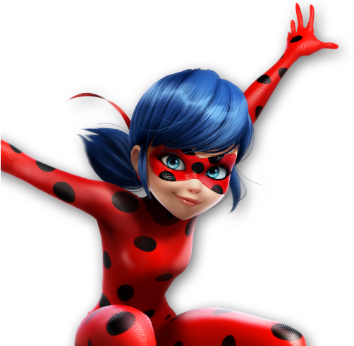 Ladybug Nick Promo Art - Ladybug And Cat Noir Png (510x490)
