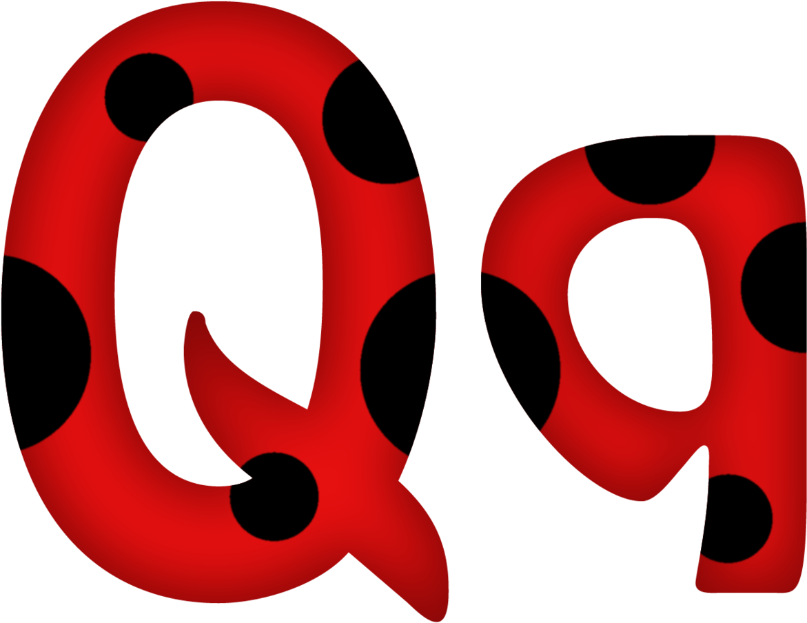 Flores Y Letras Para Decoupage - Letras Ladybug (1280x936)