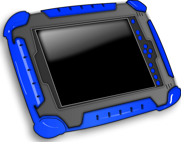 Tablet Pc Clipart - Gadget (600x471)
