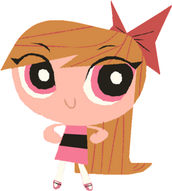 Powerpuff Girls Dance Pantsed Blossom (732x801)