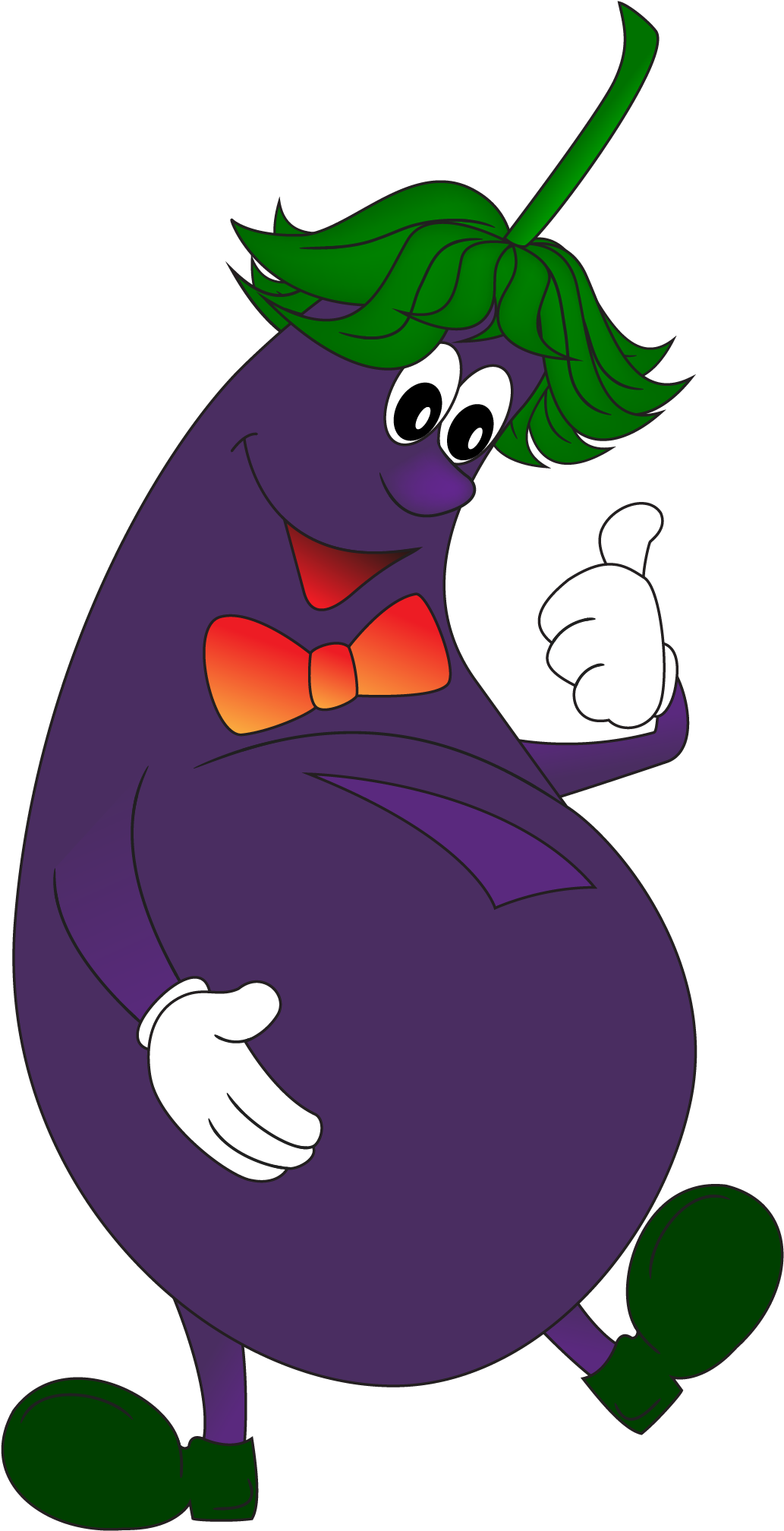 Cartoon Vegetable Clip Art - Vegetables Purple Gif (3508x2480)