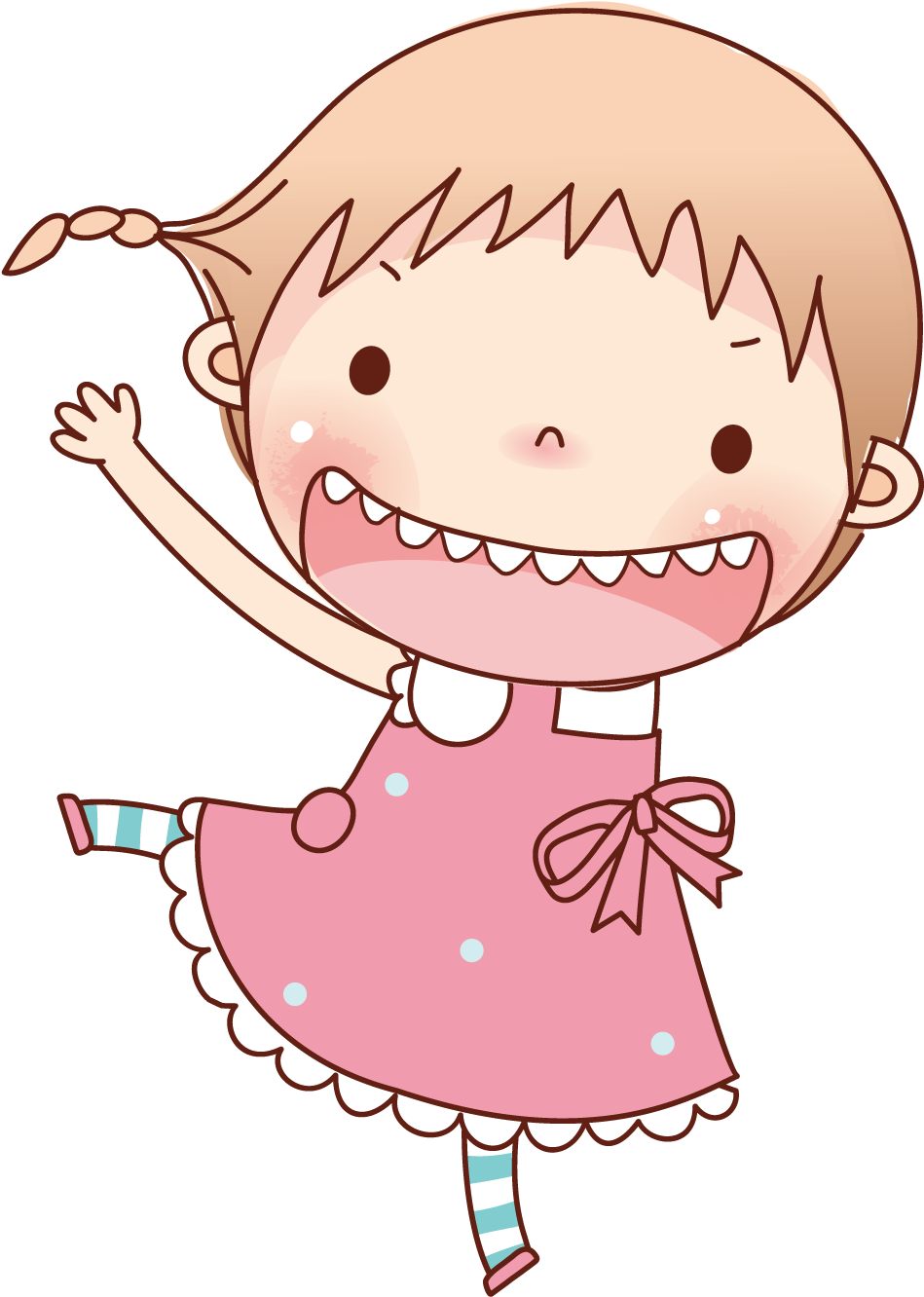 Girl Dance Royalty-free Illustration - Girl Dance Royalty-free Illustration (1500x1501)