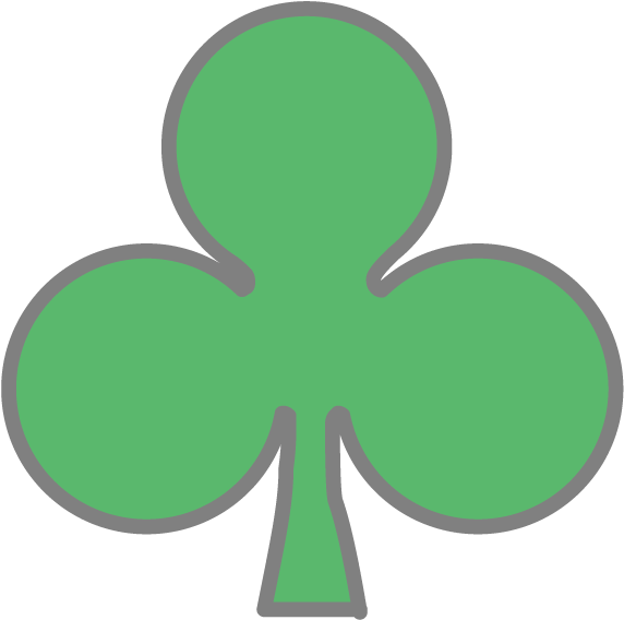 View All Images-1 - Clubs In A Deck Of Cards (640x640)