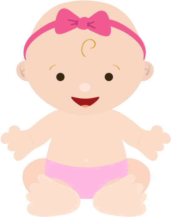 Say Hello - Bebe Niña Dibujo (675x900)