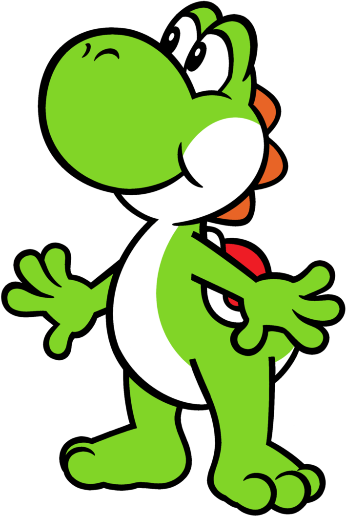 Shoeless Yoshi Vector By Charmandrigo On Deviantart - New 3ds Cover Plate Multi Yoshis (742x1077)
