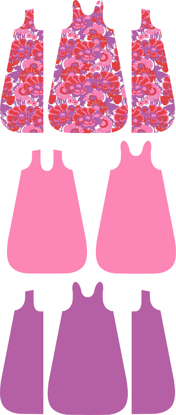 Patrón De Costura Libre Del Bolso Del Bebé Dormido - Pattern (678x1600)