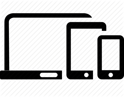 Computer, Device, Devices, Ipad, Laptop, Tablet Icon - Iphone Ipad Laptop Icon (512x402)