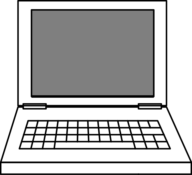 صورة كمبيوتر محمول - Laptop Clip Art (2400x2190)