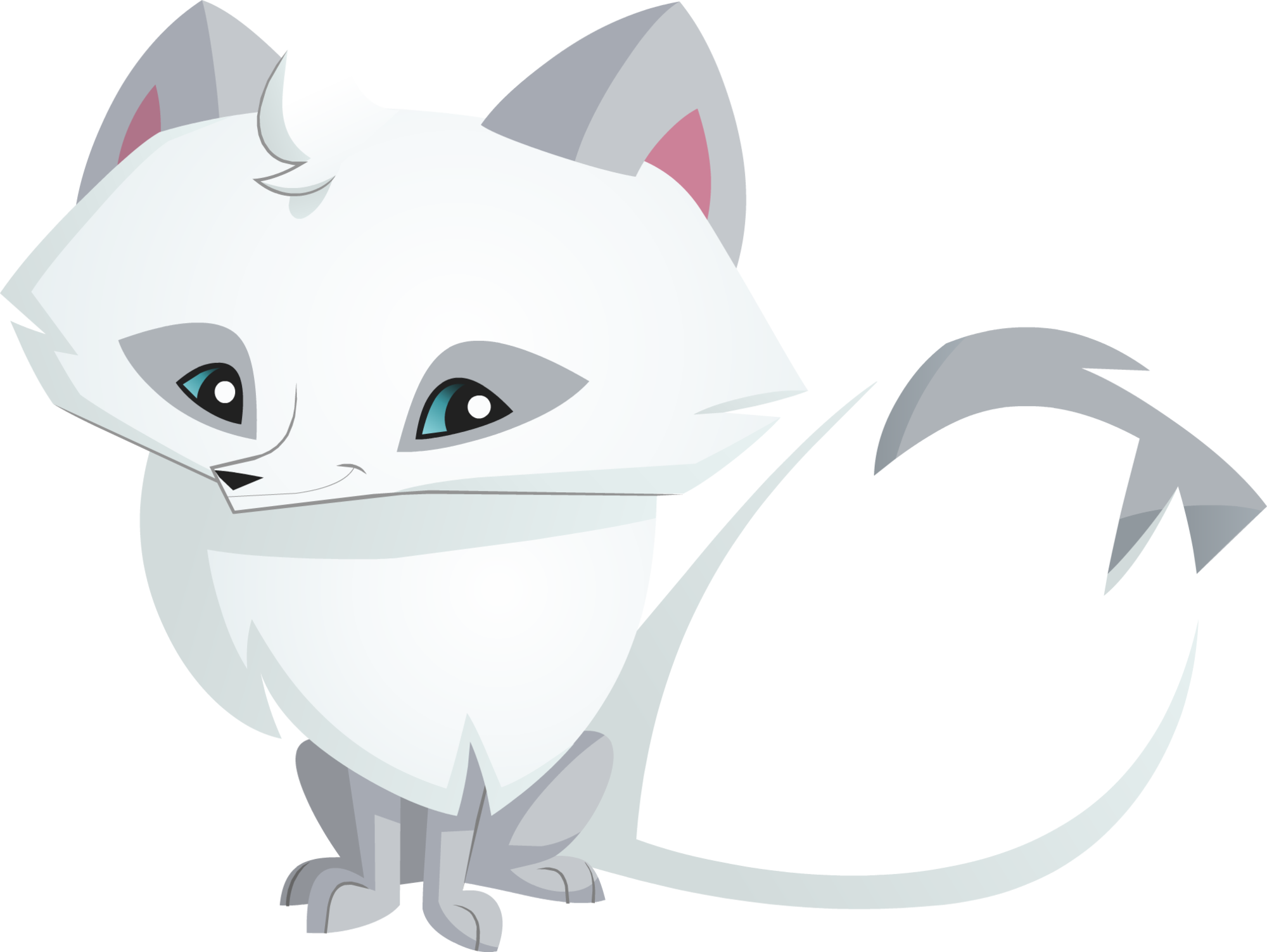 Arctic Fox Graphic 2-0 - Animal Jam Arctic Fox (2000x1503)