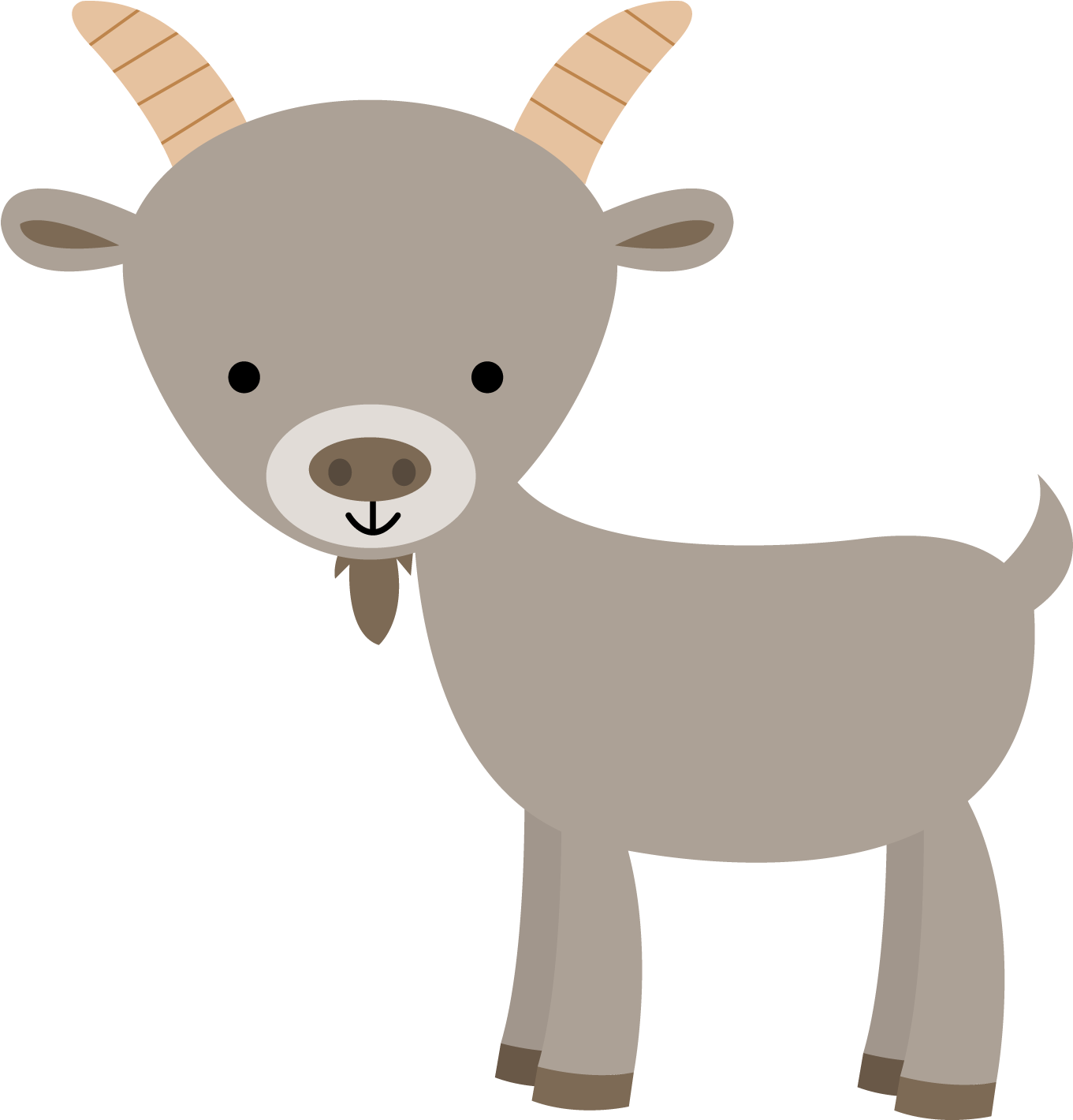 Nativity Animals - Clipart Baby Goat (1500x1500)