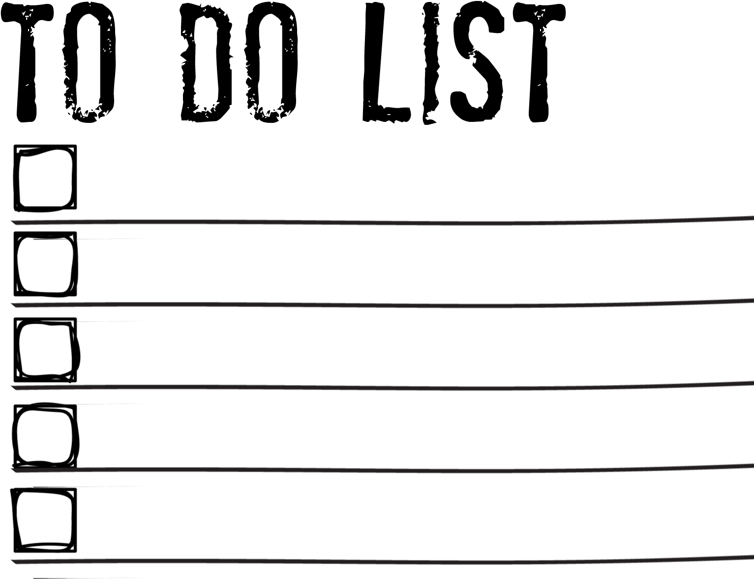 Popmatic Printcast For October 28, - Blank To Do Lists (1589x1283)