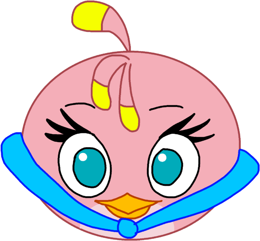 Angry Birds Stella Angry Birds Space Angry Birds Pop - Angry Birds Space Stella (894x894)