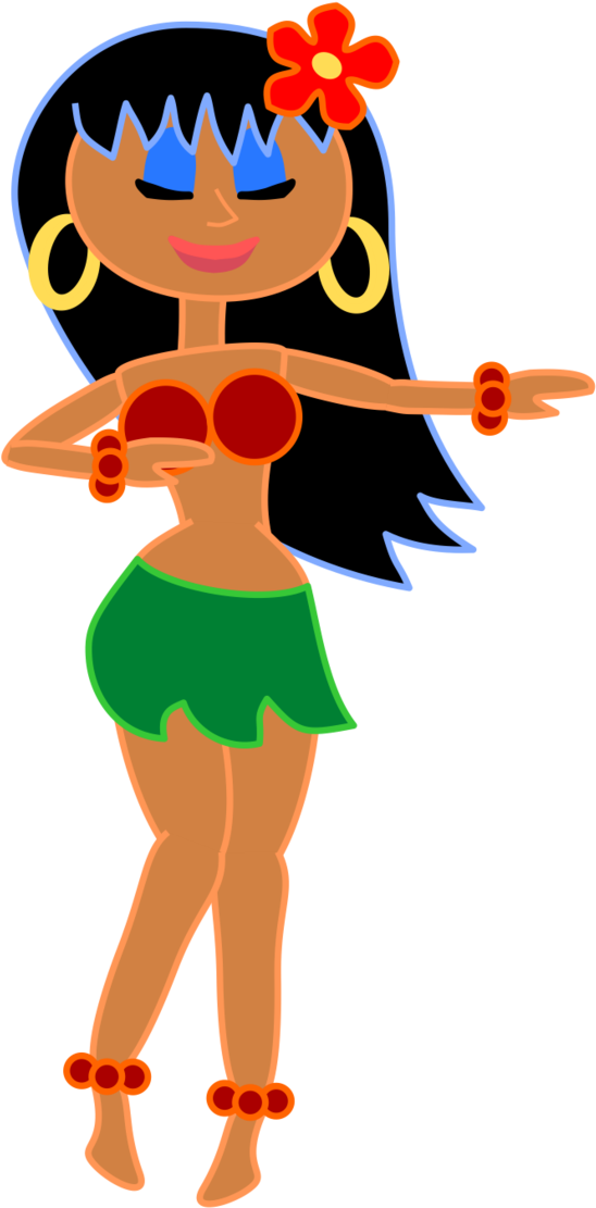 Hula Dance Clip Art - Hula Dance Clip Art (900x1273)