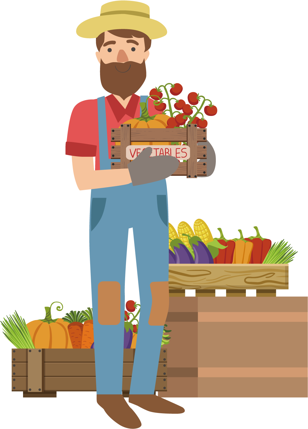 Farmer Photography Royalty-free Illustration - Vector Graphics (1500x1500)