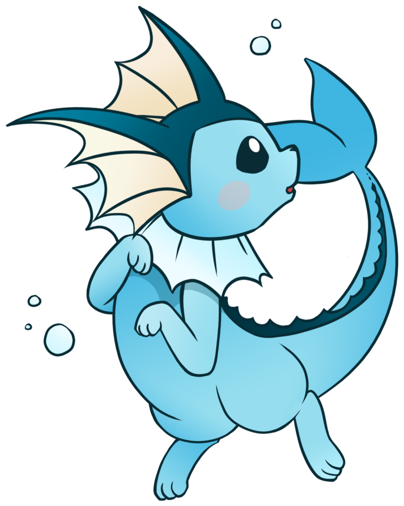 Vaporeon - Vaporeon Cute (1024x1024)