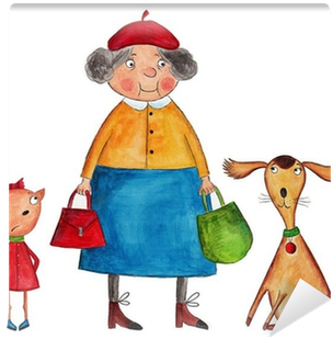 Ink And Watercolors Wall Mural • Pixers® • We Live - Watercolor Painting (400x400)