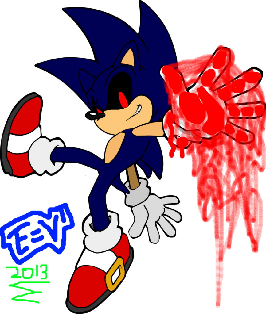 Sonic - Exe - Sonic The Hedgehog Characters (866x1024)