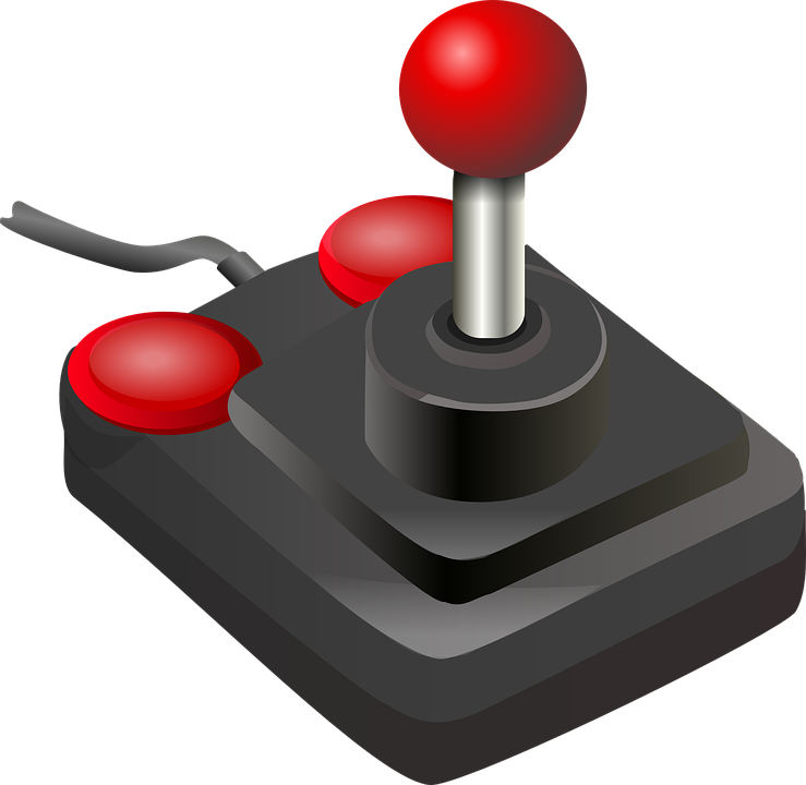 Joystick Clipart Game Control - Joystick Clipart (739x720)