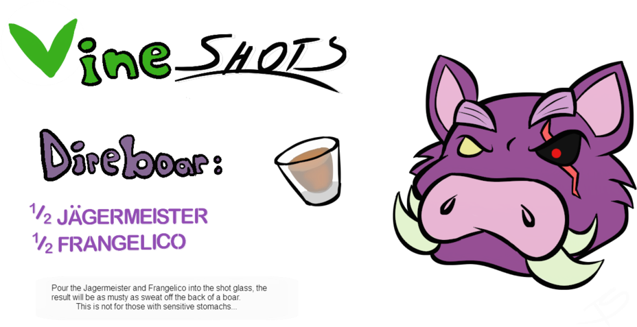 Erymanthian Boar (medium) Dire Boars With A Ferocious - Direboar (1024x555)