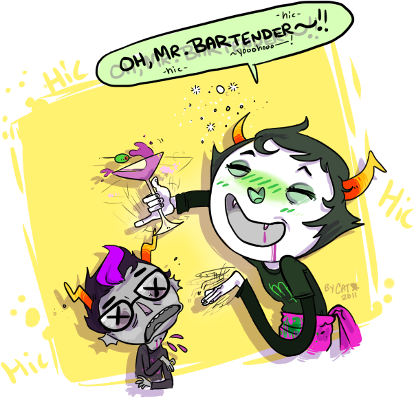 What Do You Mean Drunk By Tagouh - Drunk Kanaya (602x579)