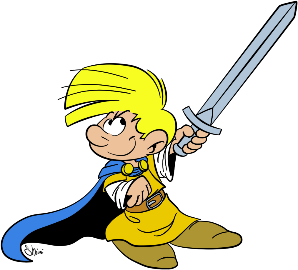 Flowerpower71 9 23 What Do You Mean, They're Too Big - Johan Smurfs (1032x941)