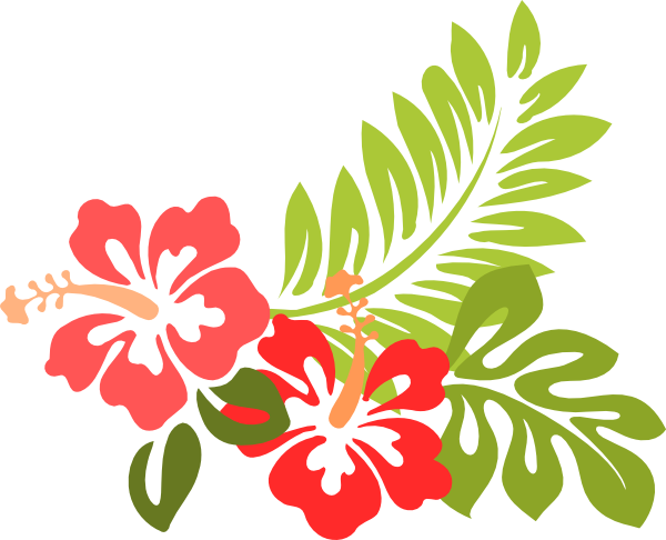 Hibiscus Clip Art At Clker Com Vector Clip Art Online - Hibiscus Clipart (600x486)