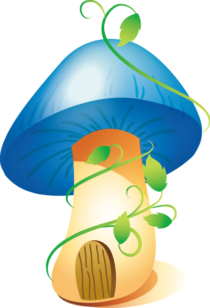 Cartoon Mushroom Clip Art - Cartoon Mushroom Clip Art (421x618)