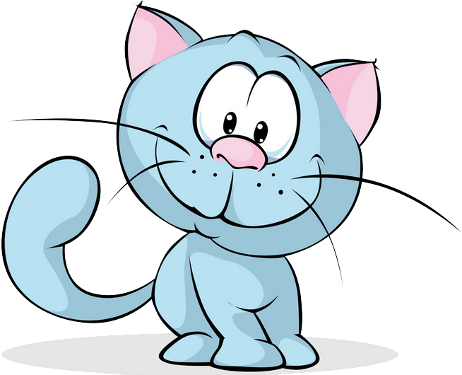 British Shorthair Kitten Cartoon Illustration - British Shorthair Kitten Cartoon Illustration (701x529)