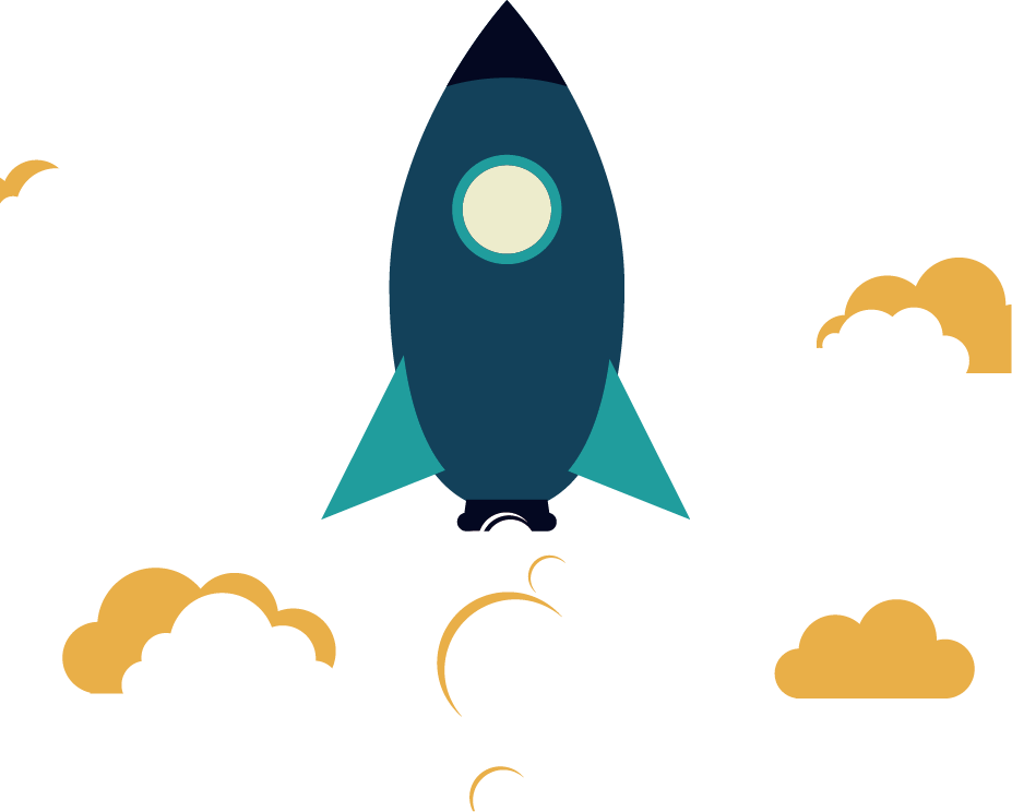 Rocket Computer Software Clip Art - Loslegen (927x744)