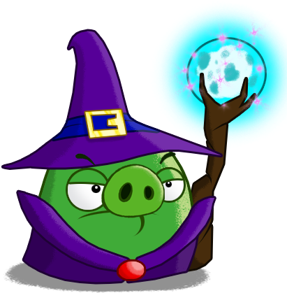 Ecouter Et Télécharger Angry Birds Epic Red Rescued - Angry Birds Epic Wizard Pig (425x456)