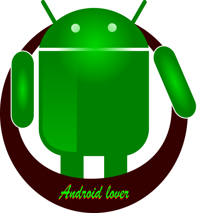Android Lover - Red Circle (787x852)