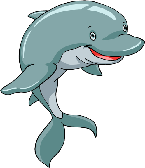 Common Bottlenose Dolphin Tucuxi Porpoise Clip Art - Common Bottlenose Dolphin Tucuxi Porpoise Clip Art (600x600)