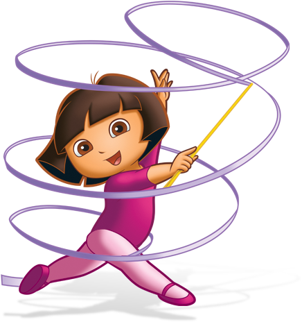 Immages Of Cartoons Gymnastics - Cartoon Pictures Of Gymnastics (466x516)