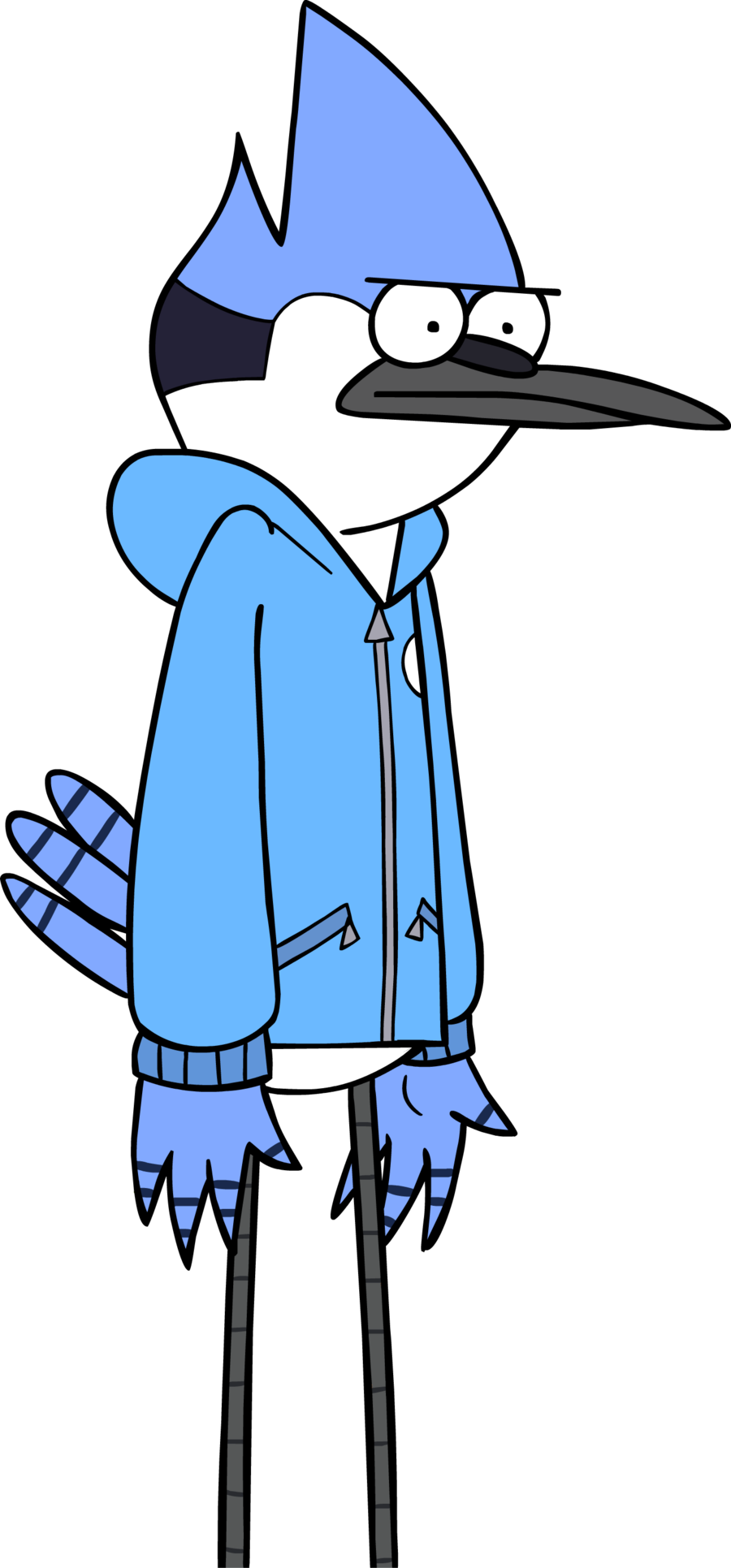 Regular Show Mordecai - Un Show Mas Mordecai (900x1931)