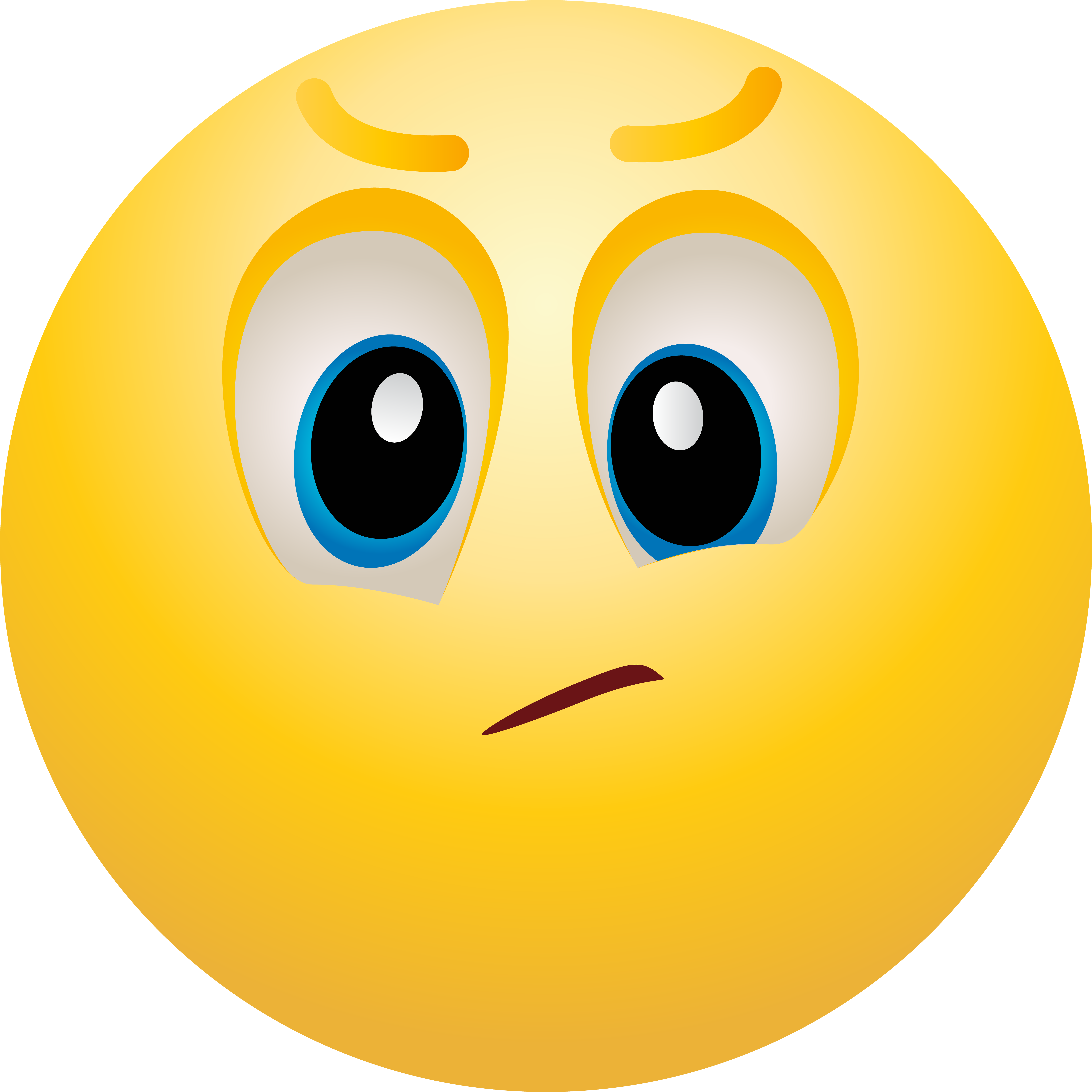 Annoyed Emoticon Png Clip Art - Annoyed Emoticon Png Clip Art (8000x8000)