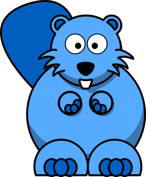 Beaver Clipart Png (492x595)