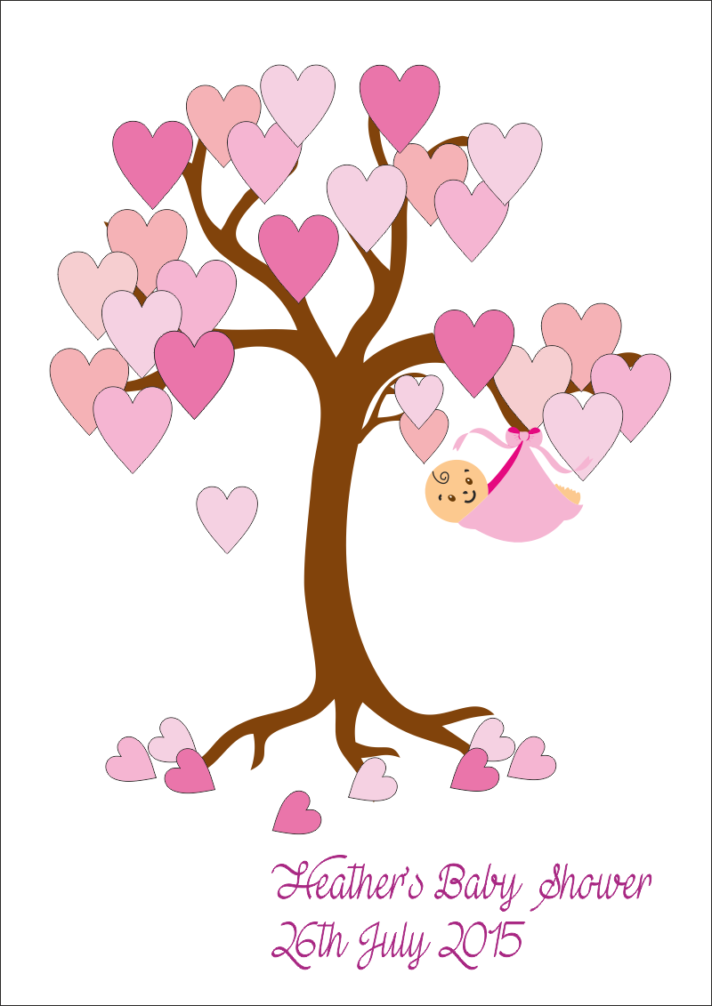 Tree Clipart Baby Shower - Bare Tree Clip Art (800x1131)