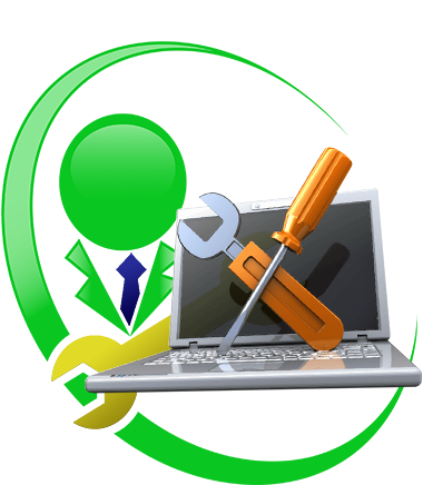 Sick Computer - Computer (379x442)