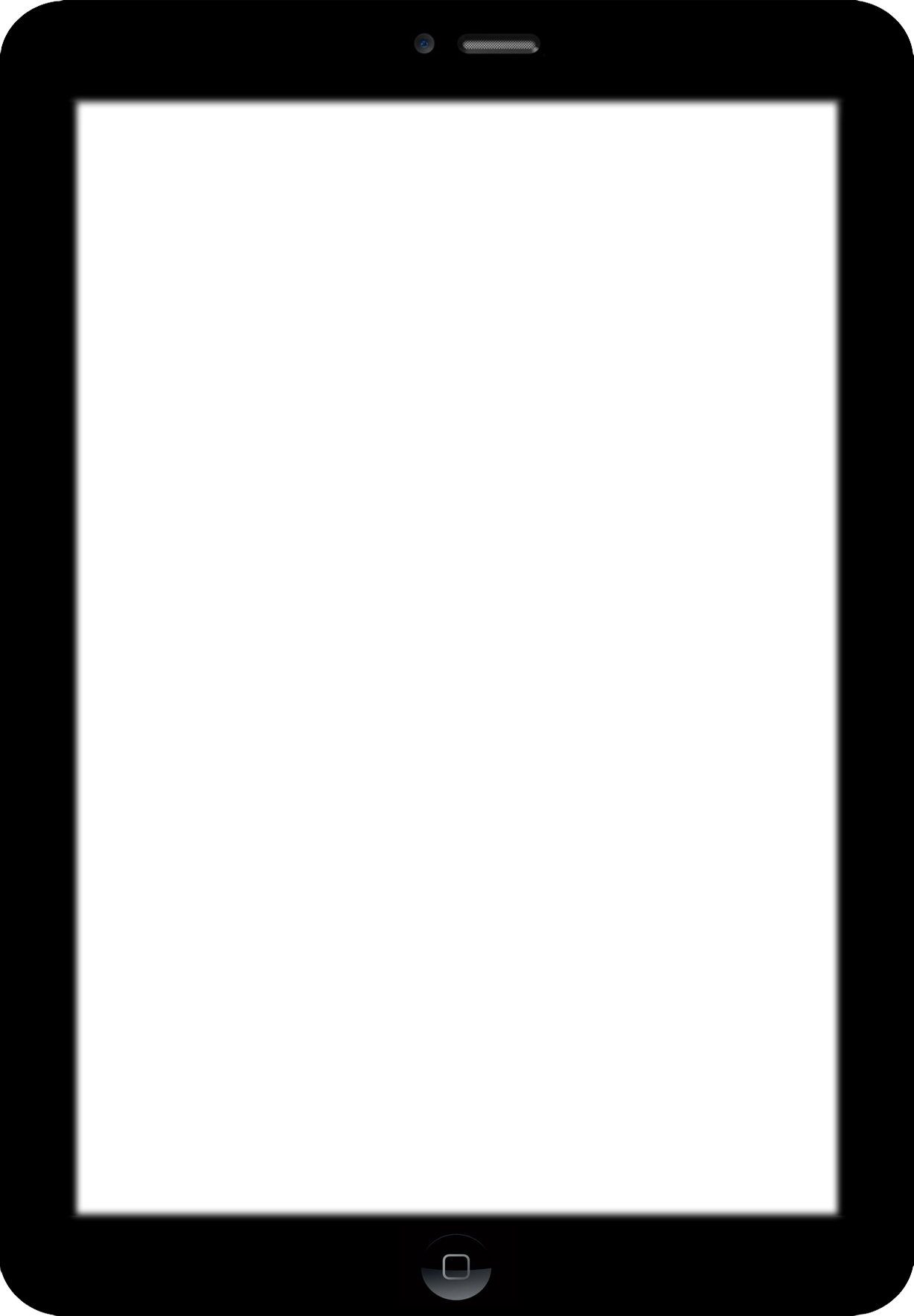Iphone Border - Ipad Air 2 Mockup Png (1228x1769)