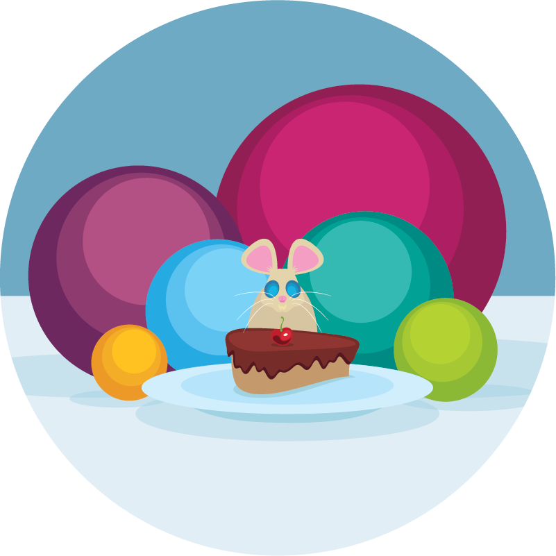 Name Day Mouse Joy Of Creation, Vol - Birthday Cake (801x801)